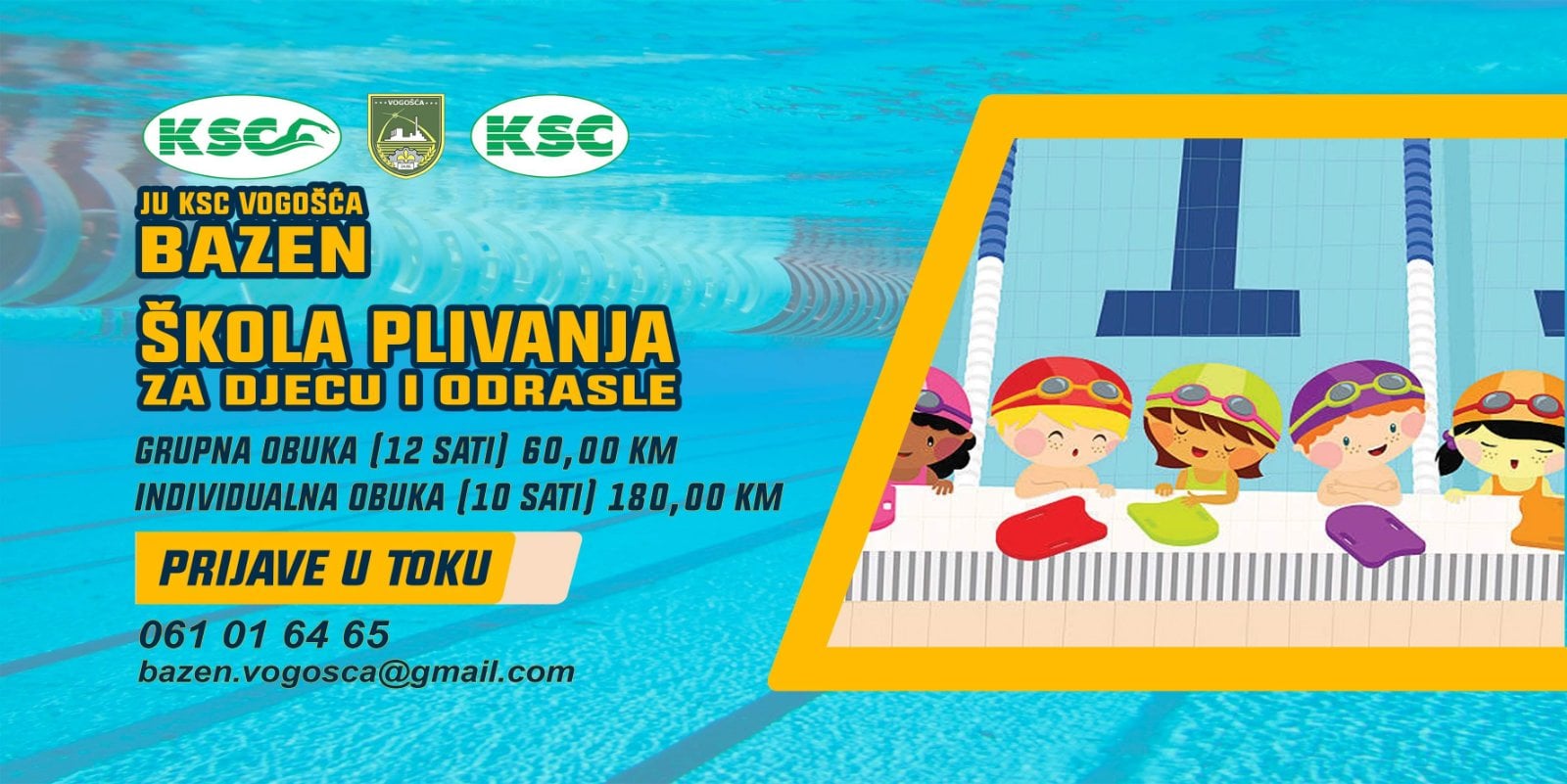 škola plivanja